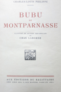 Bubu de Montparnasse 1924