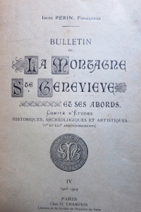Bulletin de la Montagne Sainte Geneviève