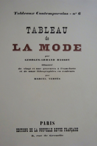 Tableau de la mode