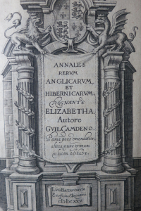 Annales rerum Anglicarum et Hibernicarum regnante Elizabetha