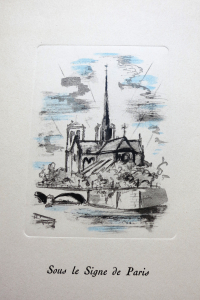 Catalogue Nicolas 1949 sous le signe de Paris