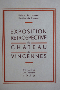 Exposition rétrospective du Château de Vincennes