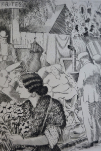 Marché aux puces. Illustrations de Gromaire, Goerg, Makowski, Dubreuil, Ralli, Per Krohg