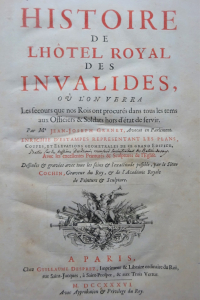 Histoire de l'Hôtel royal des Invalides 1736