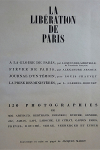 La Libération de Paris 150 photographies