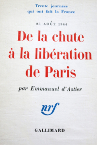 25 août 1944 De la chute à la libération de Paris