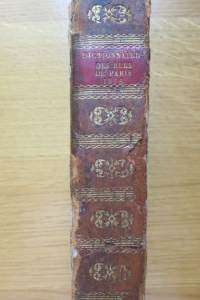 Dictionnaire topographique, historique et étymologique des rues de Paris 1816