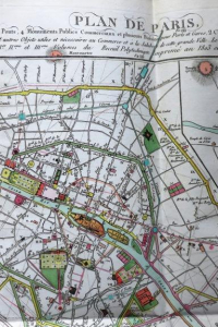 Plan géographique et précis historique des agrandissemens et embellissemens de Paris