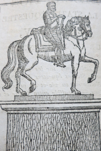 Description de la statue équestre de Henri IV sur le Pont Neuf