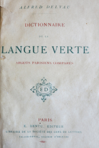 Dictionnaire de la langue verte