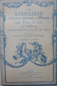 La librairie à l'Exposition universelle de 1900