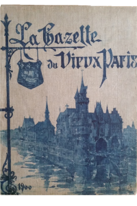 La Gazette du Vieux Paris Portefeuille toilé illustré