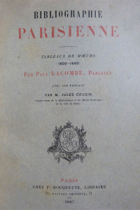 Bibliographie parisienne