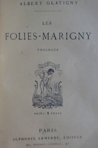 Les Folies-Marigny. Prologue représenté pour la réouverture de ce théâtre.