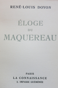 Eloge du Maquereau