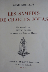 Les samedis de Charles Jouas