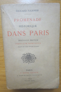 Promenade historique dans Paris. Nouvelle édition.