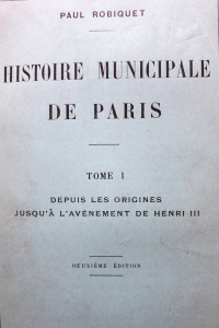 Histoire municipale de Paris