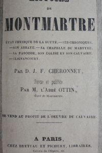 Histoire de Montmartre