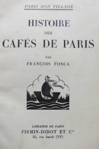 Histoire des cafés de Paris