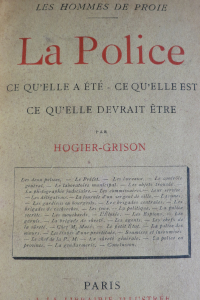 La Police ce qu'elle a été ce qu'elle est ce qu'elle devrait être