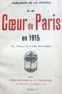 Le coeur de Paris en 1915