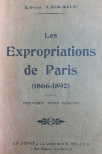 Les expropriations de Paris 1866-1890