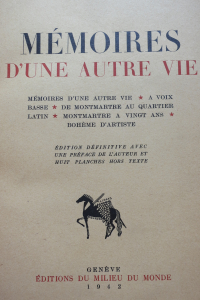 Mémoire d'une autre vie
