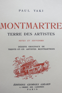 Montmartre terre des artistes