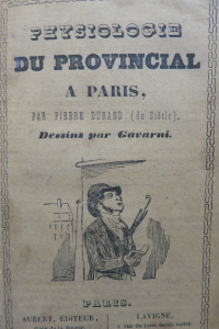 Physiologie du provincial à Paris