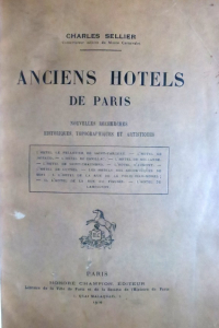 Anciens hôtels de Paris