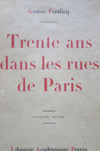 Trente ans dans les rues de Paris