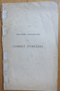 Vingtième anniversaire du combat d'Orléans